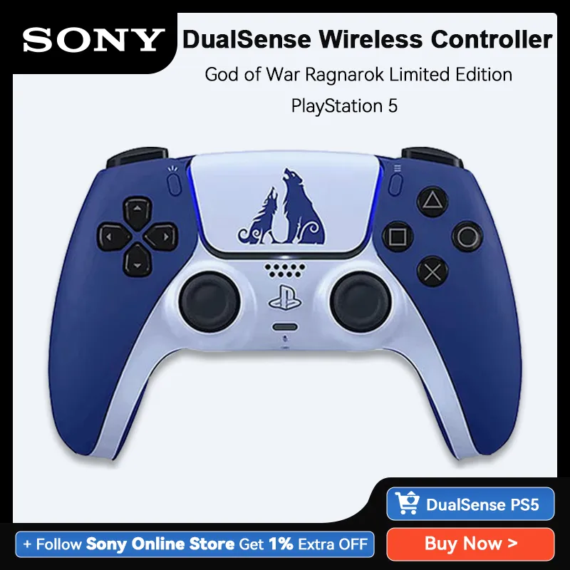 Sony DualSense PS5 Wireless Controller Limited Edition GOD Of WAR RAGNAROK